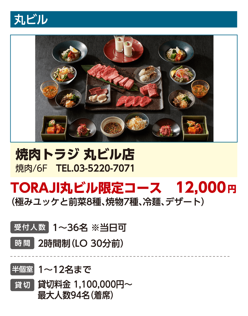 焼肉トラジ 丸ビル店