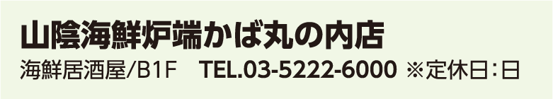 山陰海鮮炉端かば丸の内店