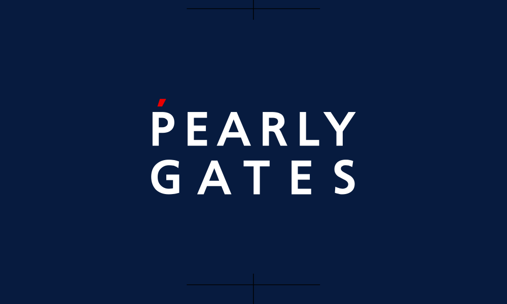 
  THE PEARLY GATES FLAG
  